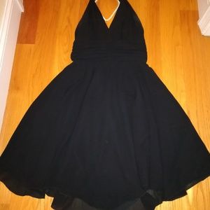 S.L. Fashions Black Dress
